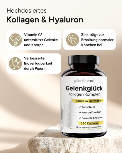 Gelenkglück - Kollagen & Hyaluron Komplex