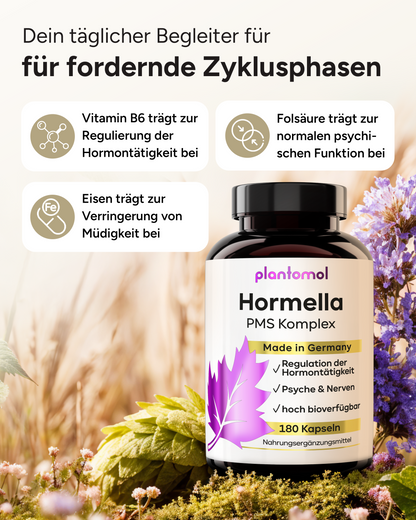 Hormella PMS Komplex - Myo-Inositol, Gänsefingerkraut und OPC