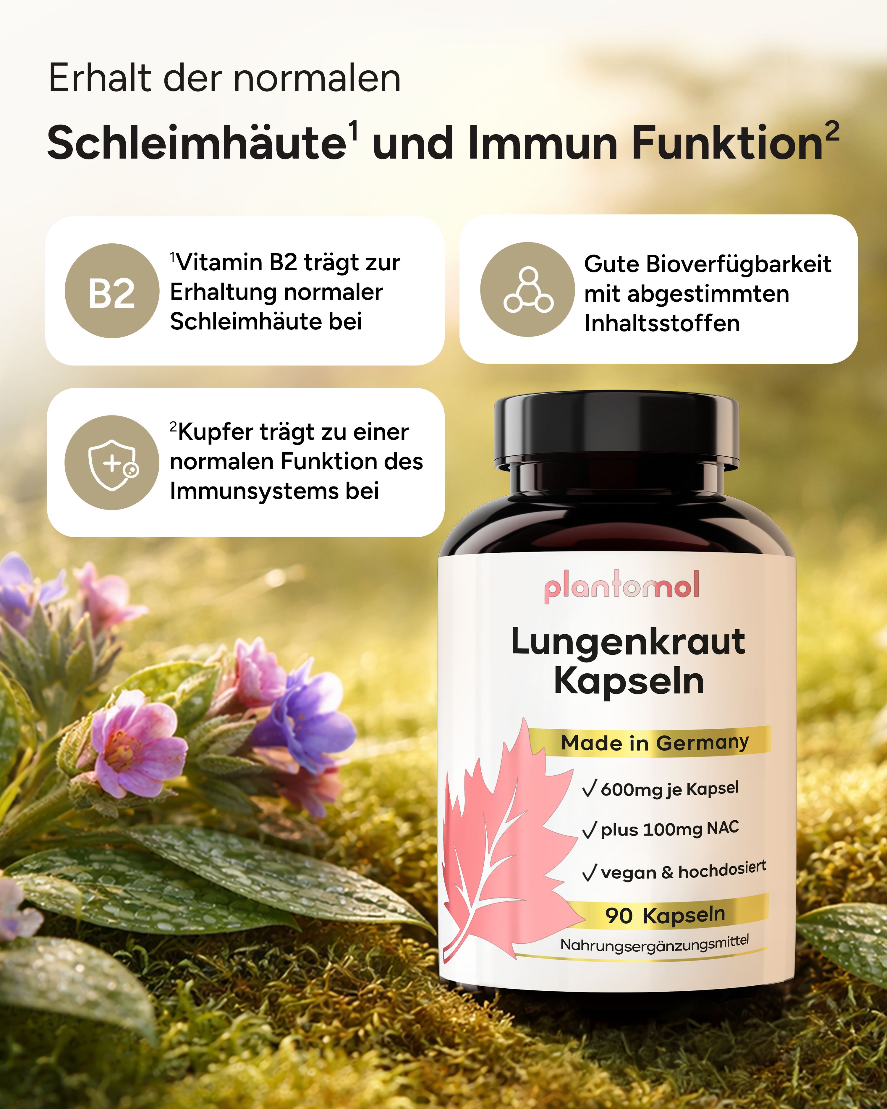 Lungenkraut Komplex - optimiert mit NAC