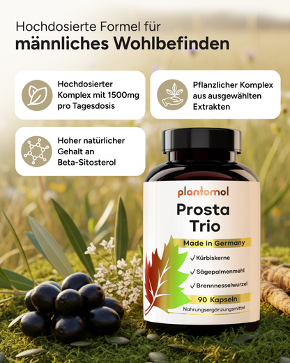 Prosta Trio - Kürbiskern-, Sägepalmen,- Brennnesselwurzel-Extrakt