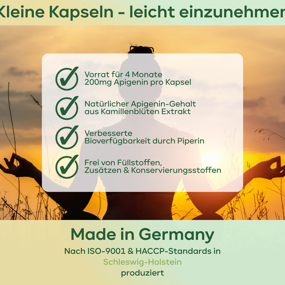 
                      
                        Apigenin Kapseln - 200mg
                      
                    