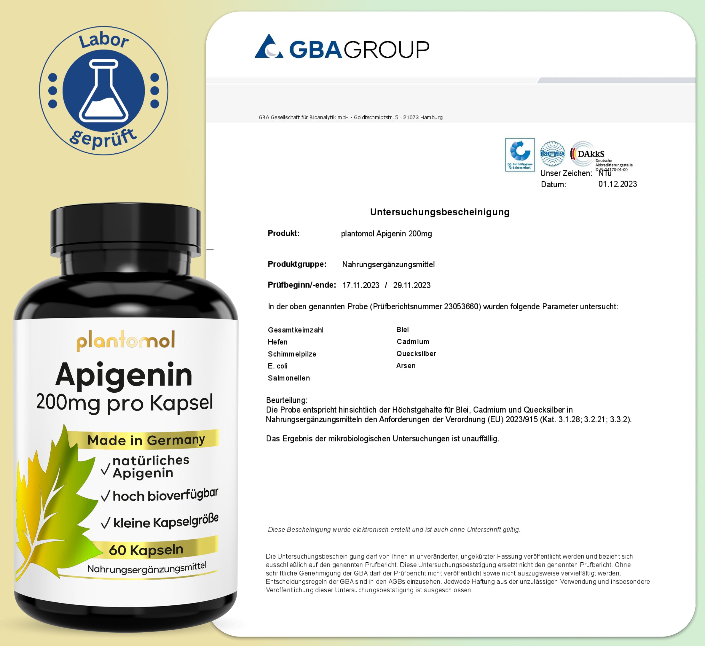 Apigenin - 200mg pro Kapsel