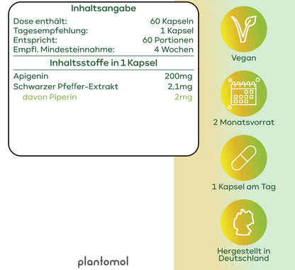 Apigenin - 200mg pro Kapsel