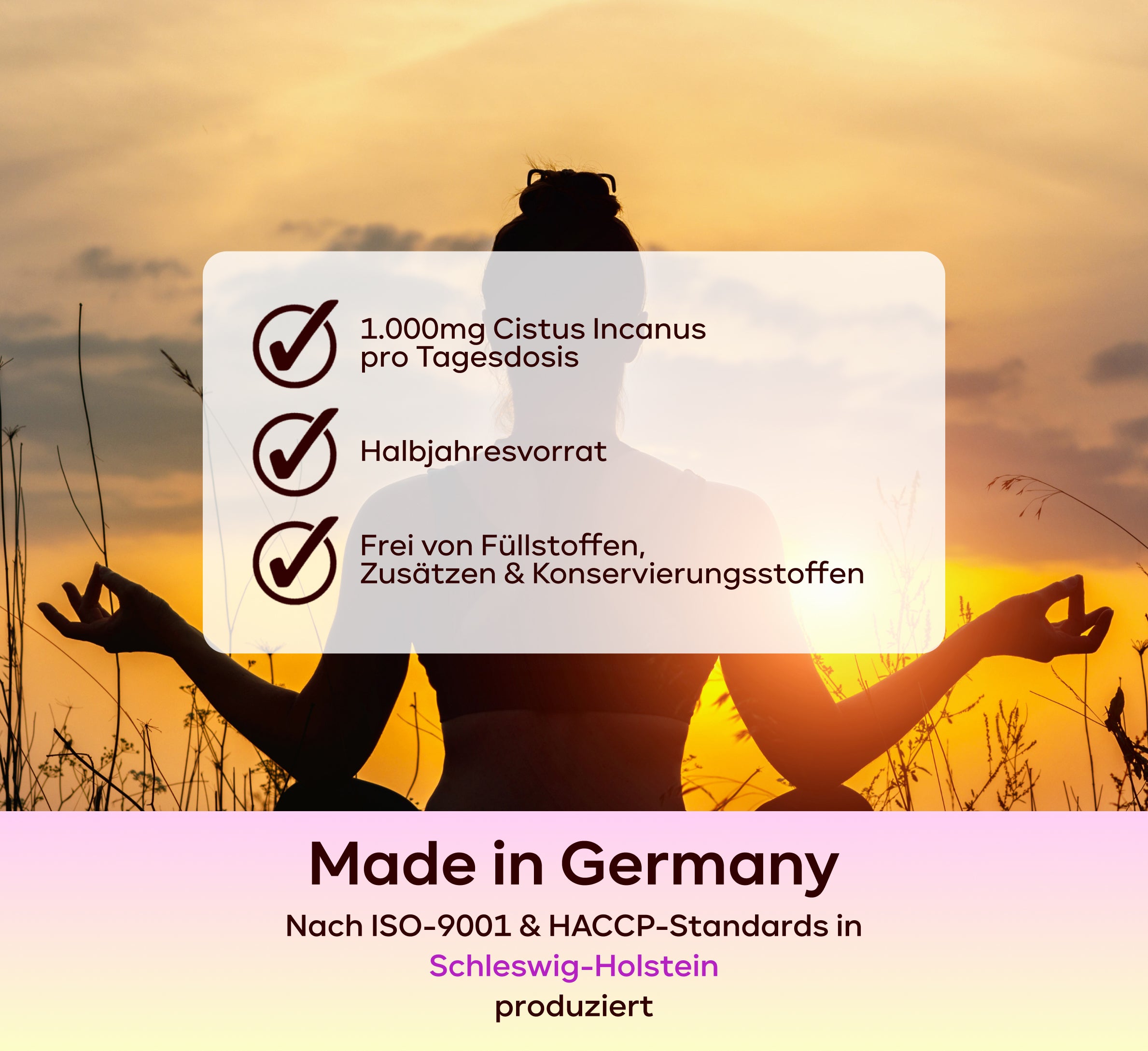Cistus Incanus - 1.000mg pro Tag