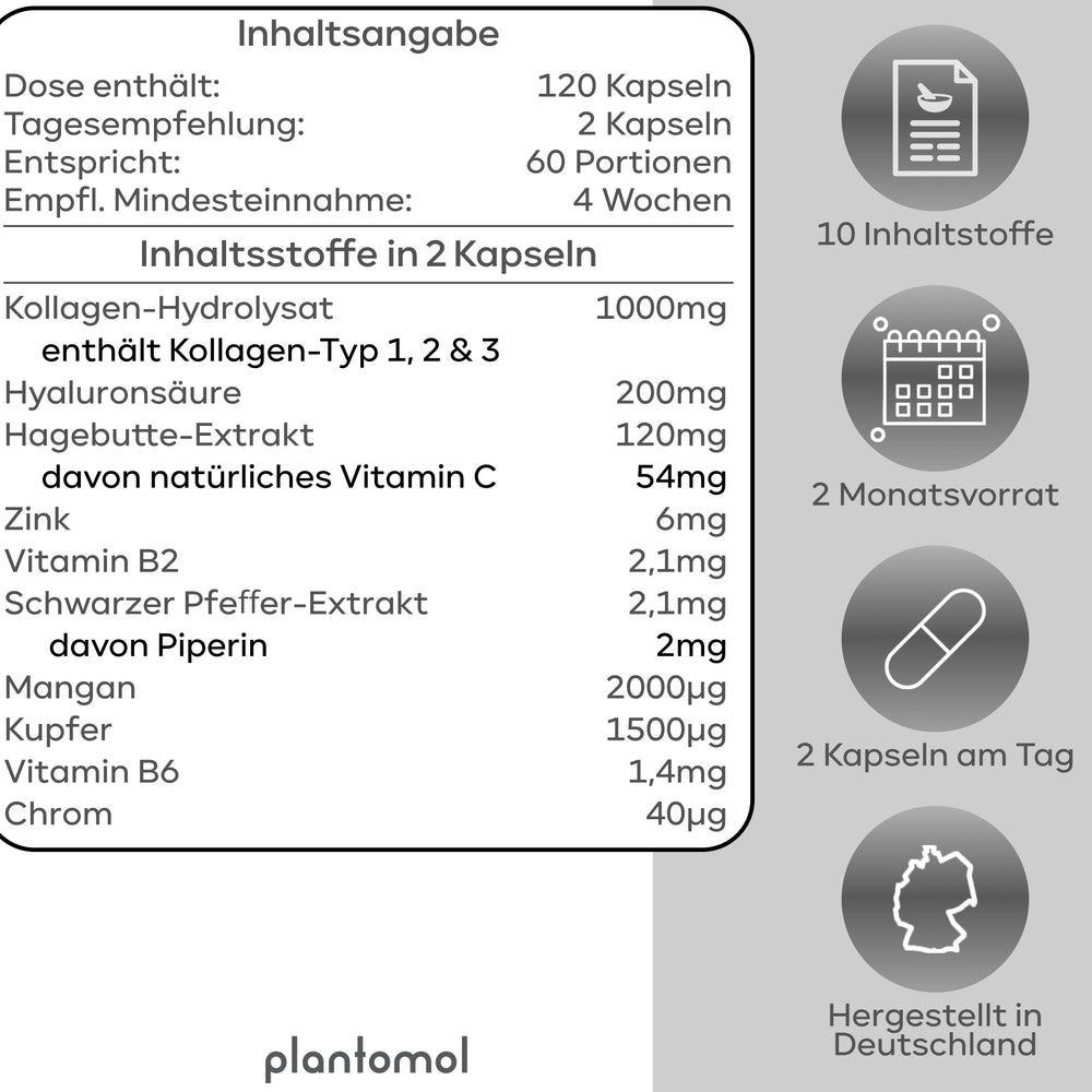 
                      
                        Gelenkglück - Kollagen & Hyaluron Komplex
                      
                    