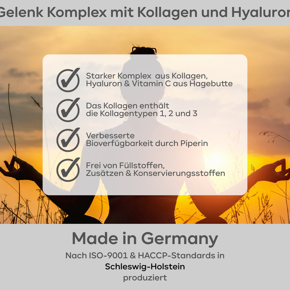 
                      
                        Gelenkglück - Kollagen & Hyaluron Komplex
                      
                    