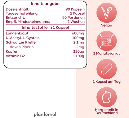 Lungenkraut Komplex - optimiert mit NAC