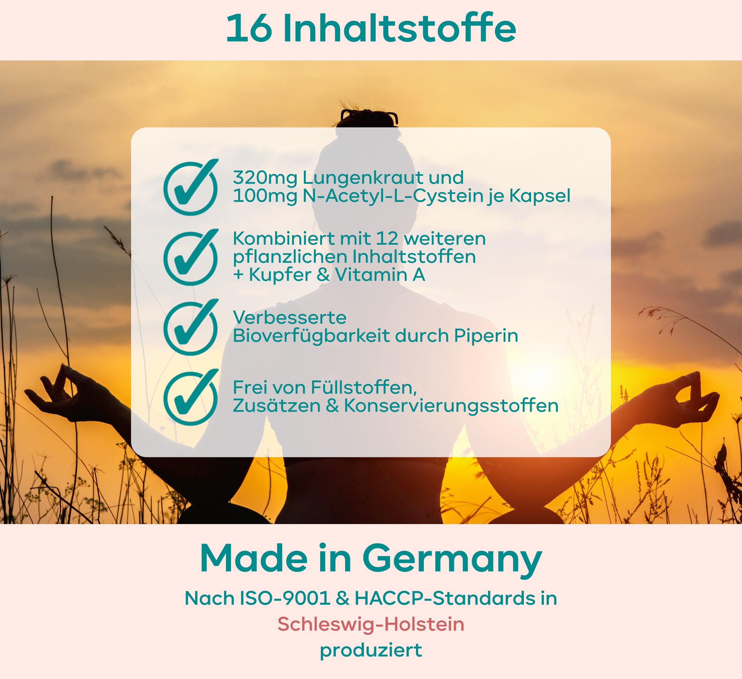 Lungenkräuter Komplex - 16 Inhaltstoffe, optimiert mit NAC