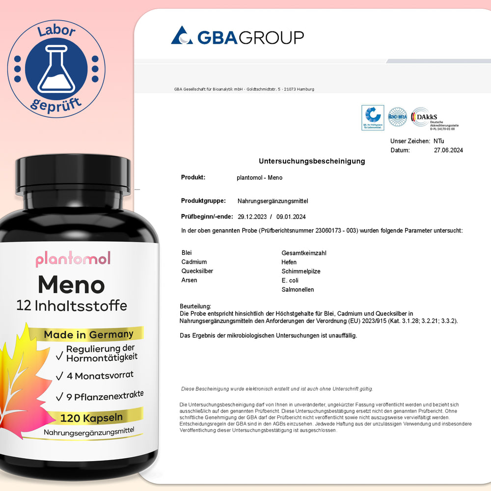 
                      
                        Meno Vitalkomplex - 12 abgestimmten Inhaltsstoffen
                      
                    