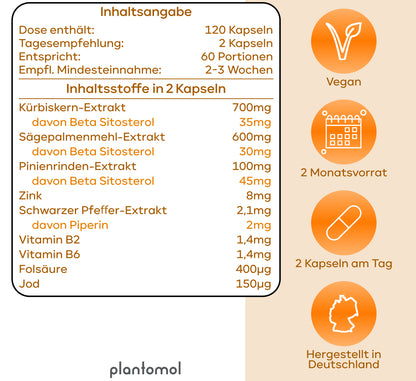 Prosta Fortuna - Kürbis-und Sägepalmen-Extrakt