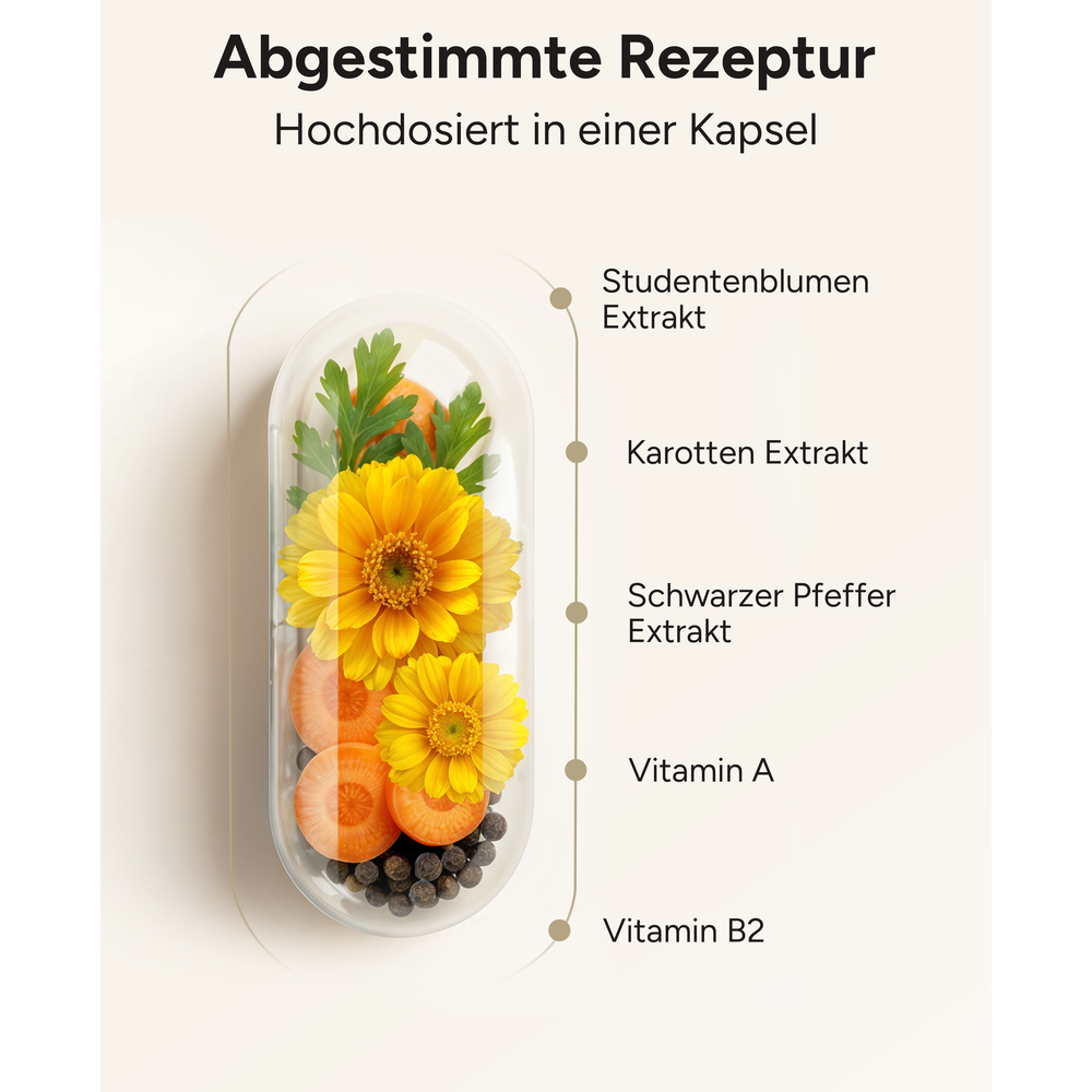 
                      
                        Weitblick - Augenvitamine mit 44mg Lutein und 11mg Zeaxanthin
                      
                    