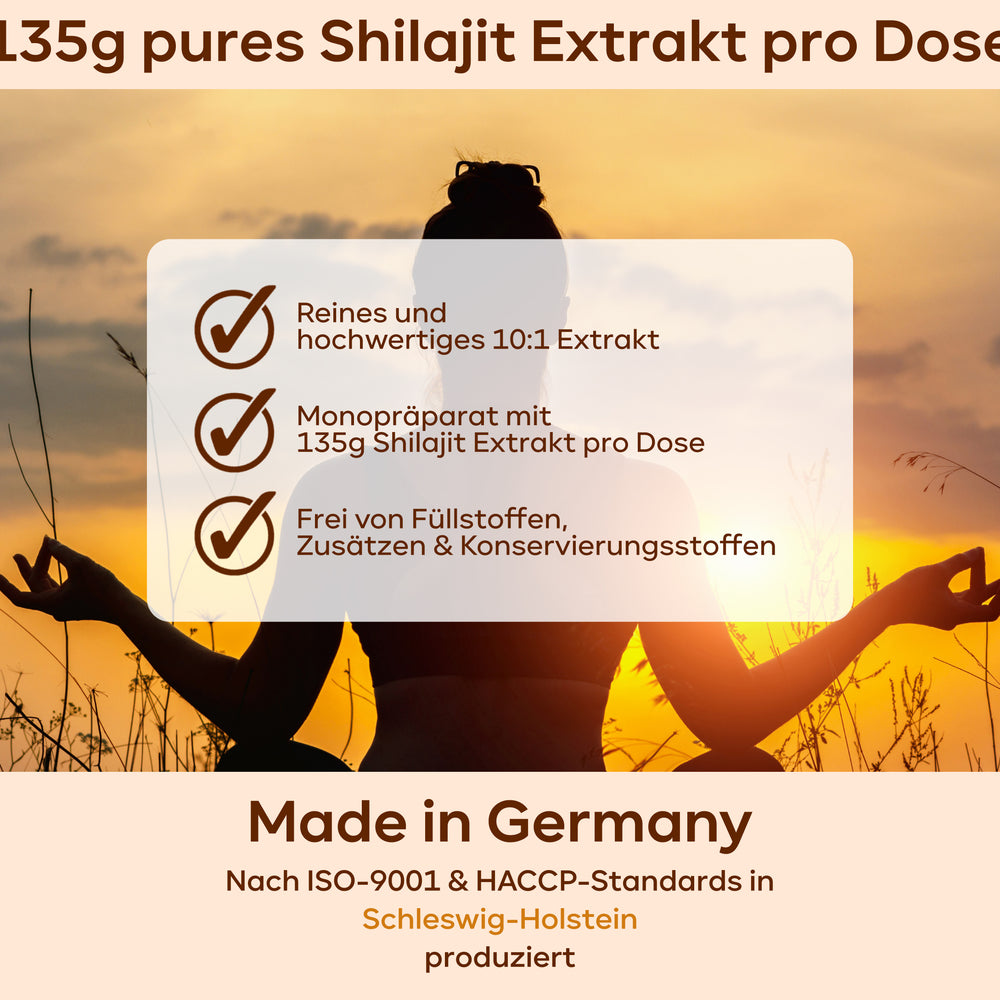 
                      
                        Shilajit Kapseln - 750mg Fluvinsäure & 180mg Huminsäure pro Tag
                      
                    