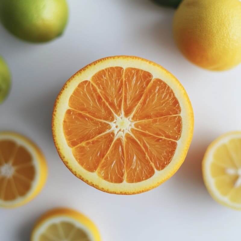 Vitamin C in Zitrusfrüchten