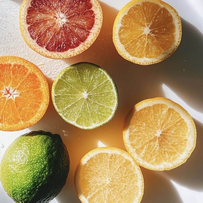 Vitamin C in Zitrusfrüchten