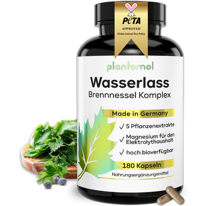 Wasserlass Brennnessel Komplex Kapseln