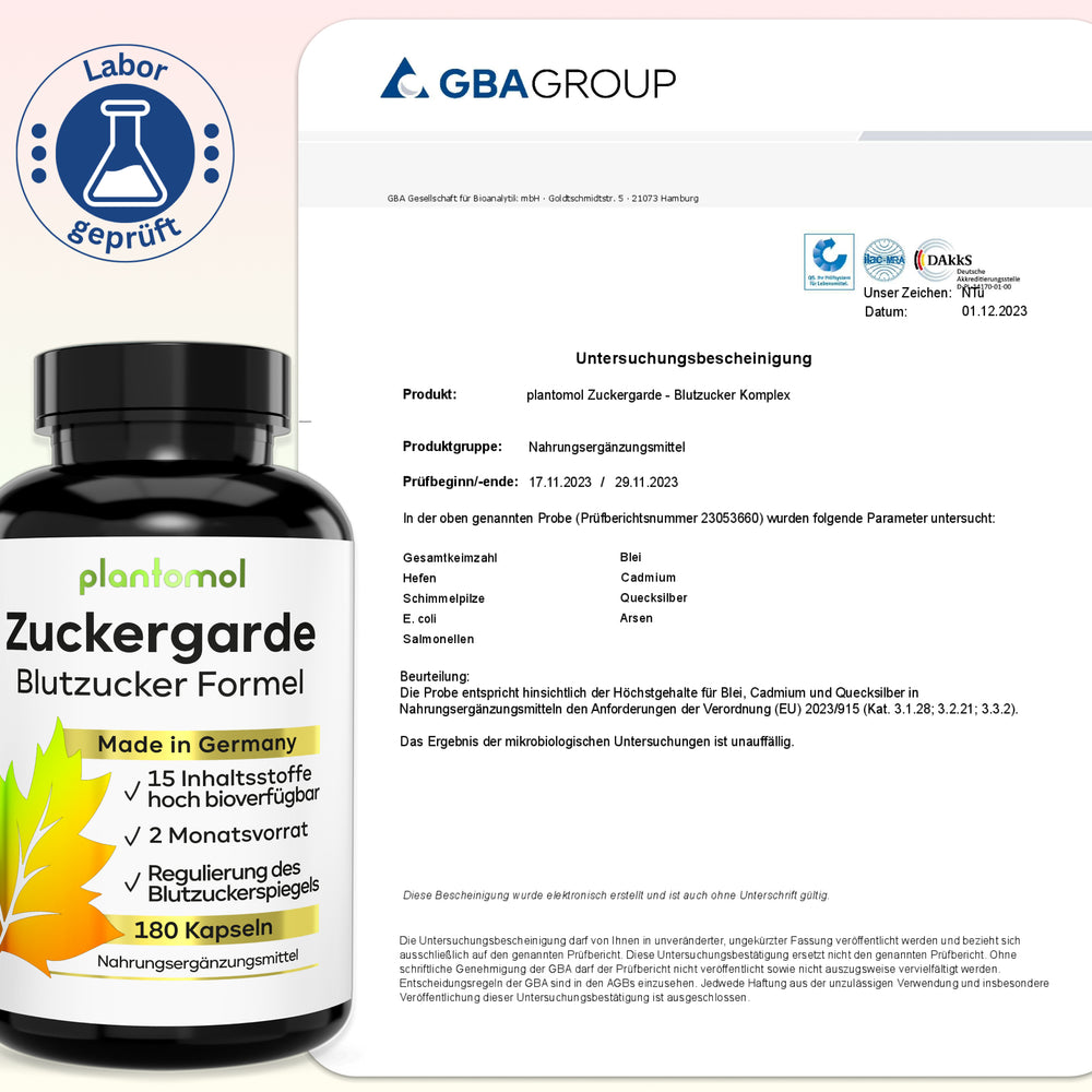 
                      
                        Zuckergarde - 15-fach Blutzucker Formel
                      
                    