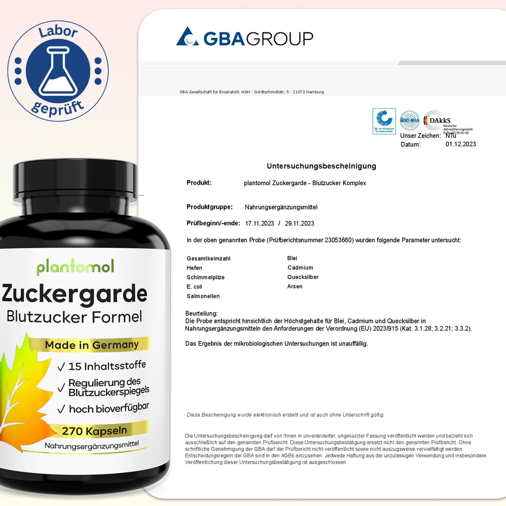 
                      
                        Zuckergarde - 15-fach Blutzucker Formel
                      
                    