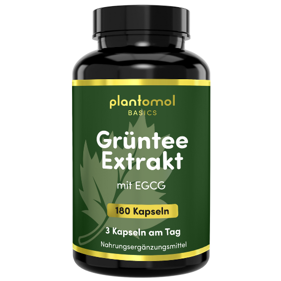 Grüner Tee Extrakt - 472,5mg pro Tag