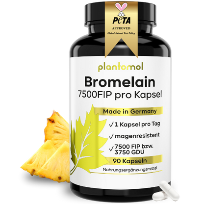 Bromelain 7500FIP Kapseln