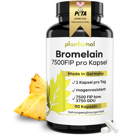 Bromelain 7500FIP Kapseln