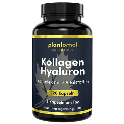 Kollagen, Hyaluron Komplex - mit Biotin Zink & Vitamin C