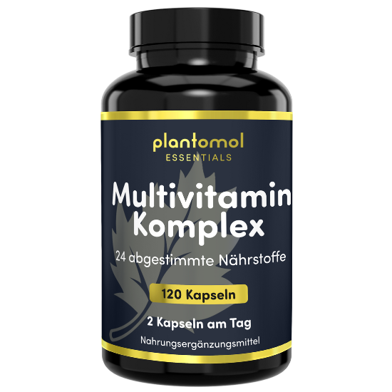 Multivitamin Komplex - 13 Vitamine, 7 Mineralien, Cholin & Inositol