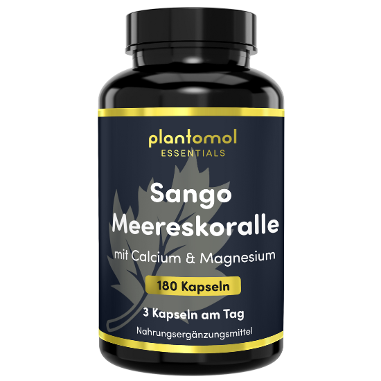Sango Meereskoralle - mit 660mg Calcium & 330mg Magnesium pro Tag