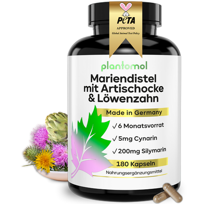 Mariendistel Komplex - mit Löwenzahn & Artischocke
