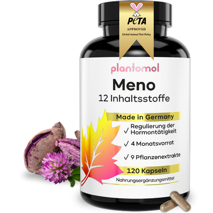 Meno Vitalkomplex Kapseln mit 12 Inhaltsstoffen