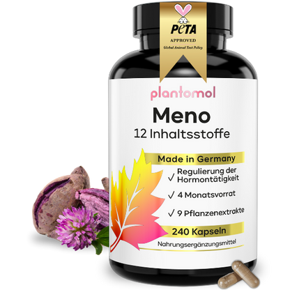 Meno Vitalkomplex Kapseln mit 12 Inhaltsstoffen