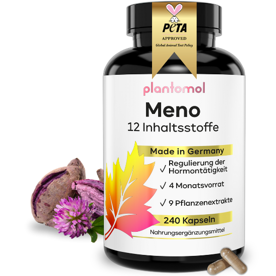 Meno Vitalkomplex Kapseln mit 12 Inhaltsstoffen