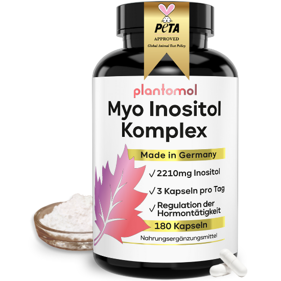 Myo-Inositol Komplex - mit D-Chiro-Inositol, Vitaminen und Chrom