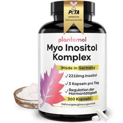 Myo-Inositol Komplex - mit D-Chiro-Inositol, Vitaminen und Chrom