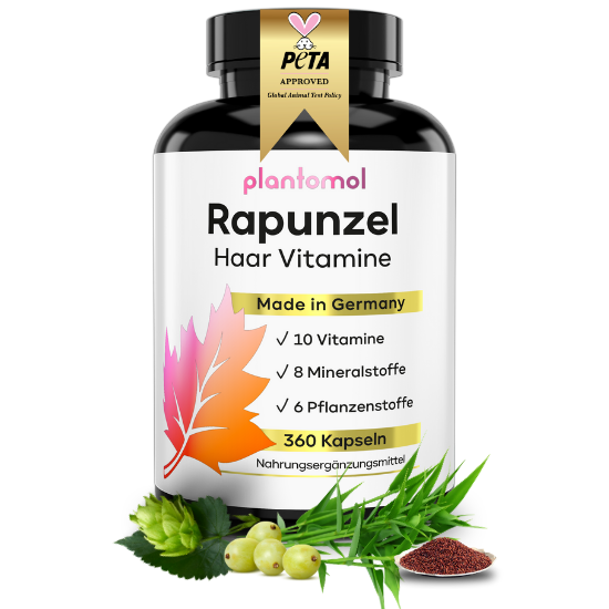 Rapunzel Haar Vitamine mit Biotin, Hirse & Silizium